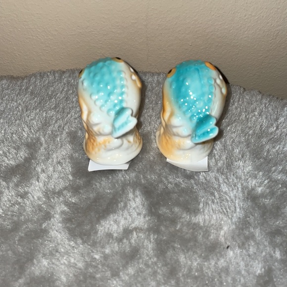 Mini blow fish salt & pepper shaker set new - Picture 3 of 4